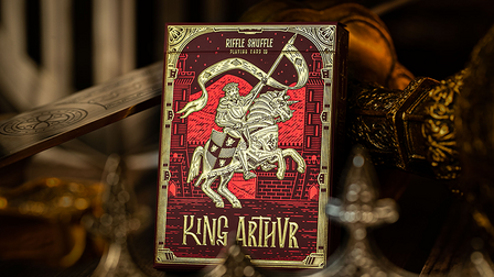 King Arthur (Carmine Cavalier) Playing Cards by Riffle Shuffle