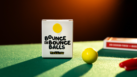 Bounce no Bounce Balls YELLOW by Murphy&#039;s Magic