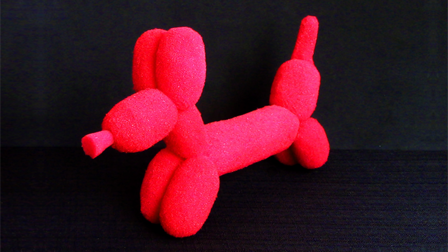 Sponge Balloon Dog by Alexander May