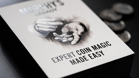 David Roth Expert Coin Magic Made Easy Complete Set by Murphy&#039;s Magic Supplies