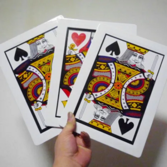 Automatic 3 card monte jumbo