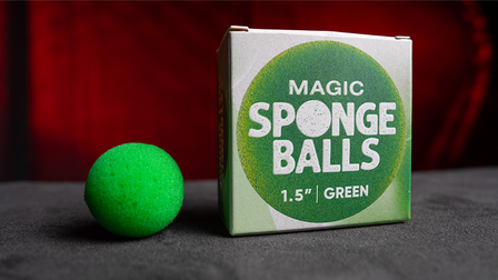 Sponsballen 4st groen 1.5inch by Murphy&#039;s Magic