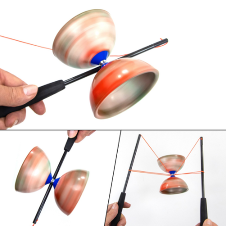 Diabolo starterkit pro sticks + DVD