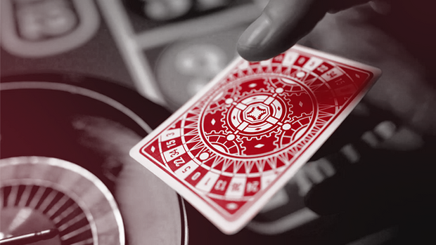 Roulette Playing Cards RED by Mechanic Industries